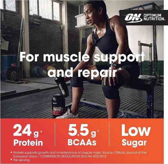 Протеин Optimum Nutrition Gold Standard 100% Whey 908g (Delicious Strawberry)EU Луцк