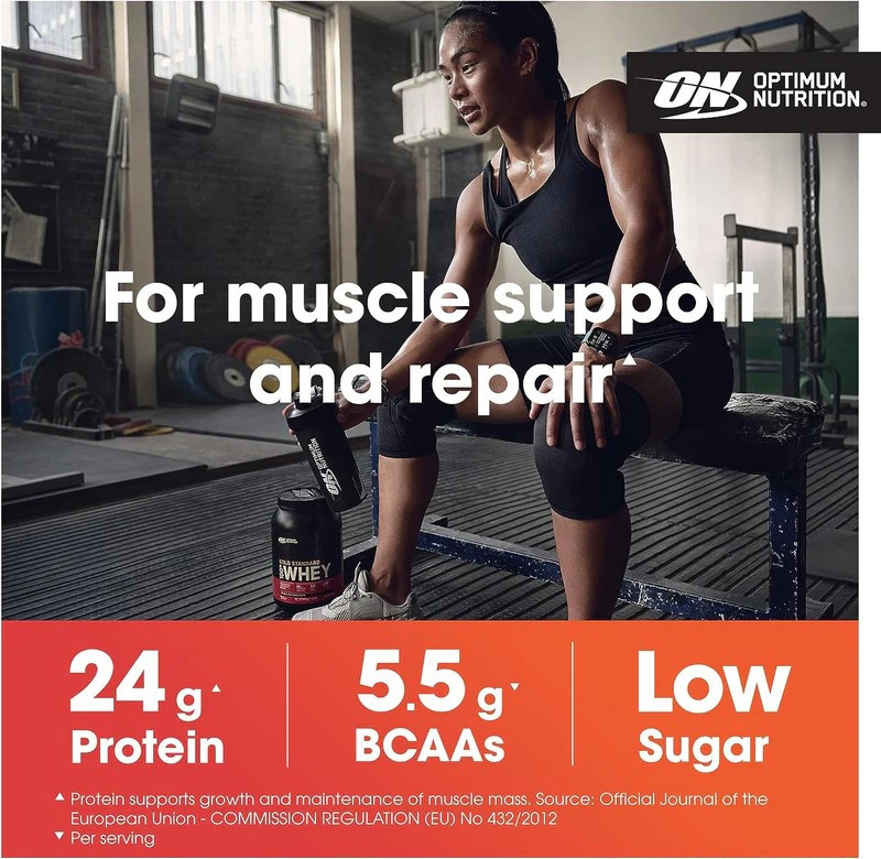 Протеин Optimum Nutrition Gold Standard 100% Whey 908g (Delicious Strawberry)EU Луцк - изображение 2