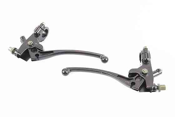 Важелі керма лівий, правий з кріпленням під дзеркало, к-кт 2шт (М10 права) МОТО CG / CB Київ