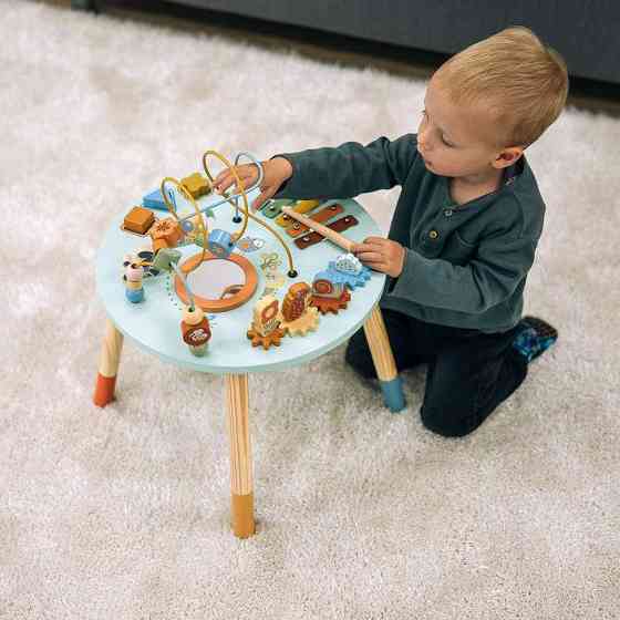 Интерактивный стол Free2Play деревянный Playzone, синий Киев