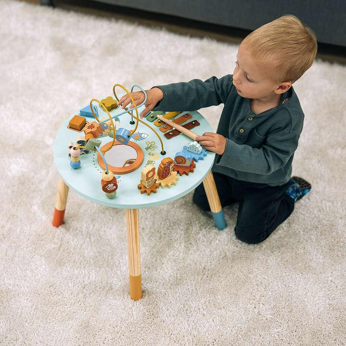 Интерактивный стол Free2Play деревянный Playzone, синий Киев - изображение 5