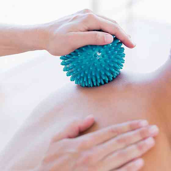 Массажный мяч Gymtek 60 мм голубой Киев