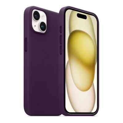 Чохол до мобільного телефона Armorstandart FAKE Leather Case Apple iPhone 15 Deep Purple (ARM76290) Вінниця