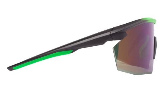 Окуляри захисні Pyramex PMXSPEC (green mirror) Anti-Fog, синьо-зелені дзеркальні лінзи в чорно-зеленій оправі Запоріжжя