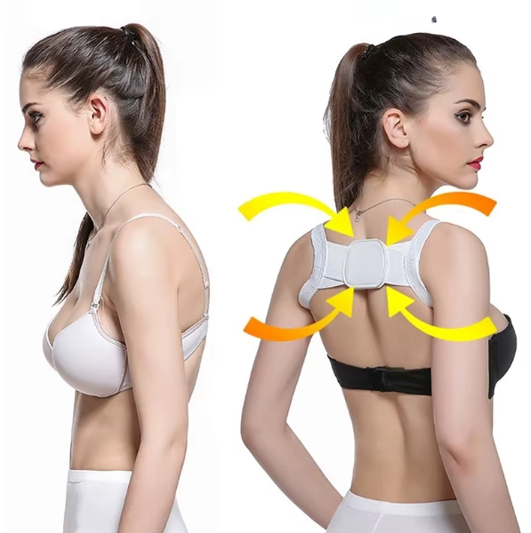 Эластичный Массажер, корректор осанки  для  поддержания спины с в правильном положении 0140 Одесса - изображение 3