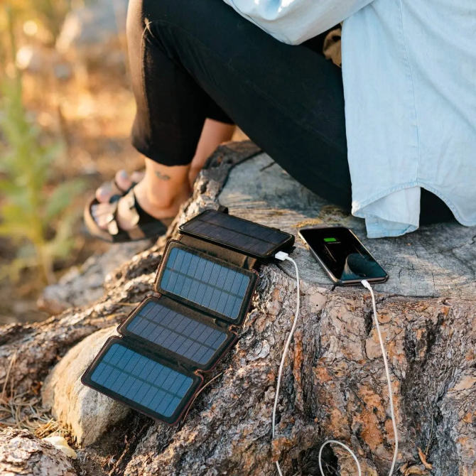 Зарядное устройство на солнечных батареях Power Bank 25000mAh 10Вт Винница - изображение 8