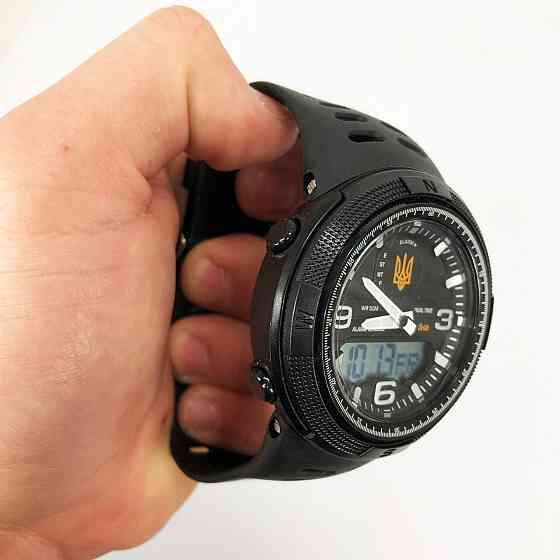 Годинники наручні спортивні SKMEI 5561/1655BKWT, Годинники військові з LM-689 офіційною гарантією Київ
