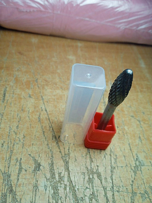 Борфреза тип H 16×36×6 мм — твердосплавна шарошка по металу для дриля та гравера Харків - фото 3