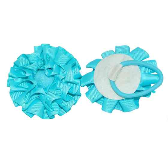 Дитяча резинка для волосся "Півонії" 0108-027, 12 штук Вінниця