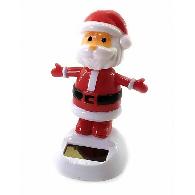 Іграшка на сонячній батареї Дід мороз танці Київ - фото 1