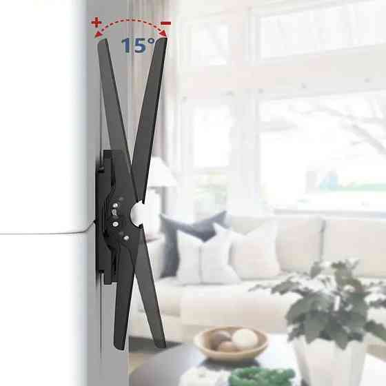 Кронштейн для телевизора до 75кг,26-65