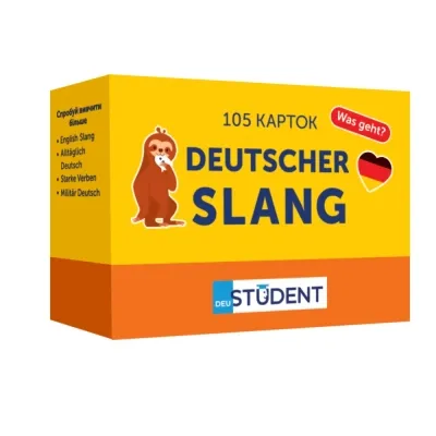 Обучающий набор English Student Карточки для изучения немецкого языка Deutscher Slang (укр.) (591226007) Винница - изображение 1