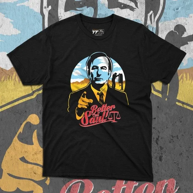 Футболка чоловіча з  принтом Better Call Soul Розмір 48 Дніпро - фото 1