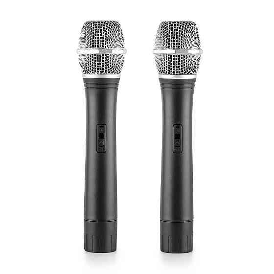 VHF-2-H 2-канальний комплект бездротових мікрофонів VHF 2 ручні мікрофони 100 м 2 ручні мікрофони Рівне