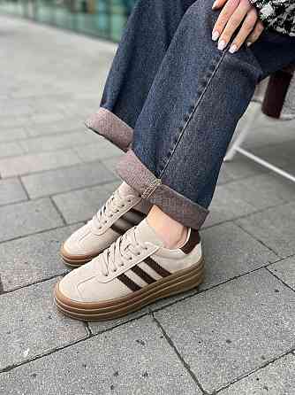 Без бренда Кеди жіночі Notta bene K-0524 бежеві (весна-осінь, замша натуральна) (5812) 38 Коломия