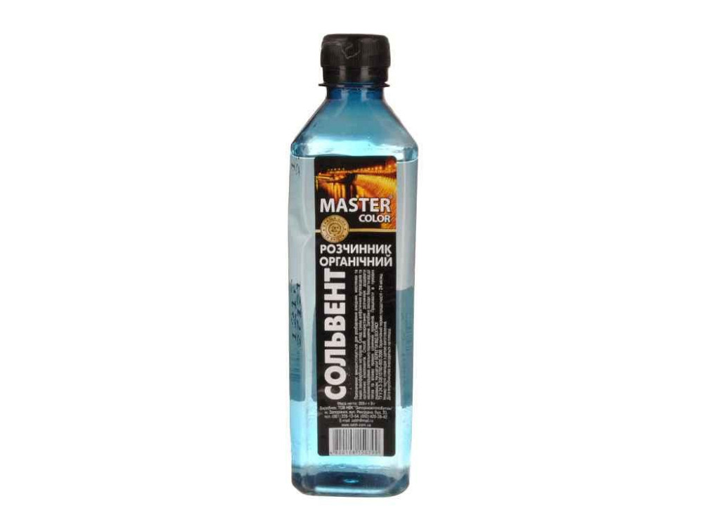 Сольвент 0,4л (255г) ТМ МASTER COLOR КВАДРАТ   Solmir Киев - изображение 1