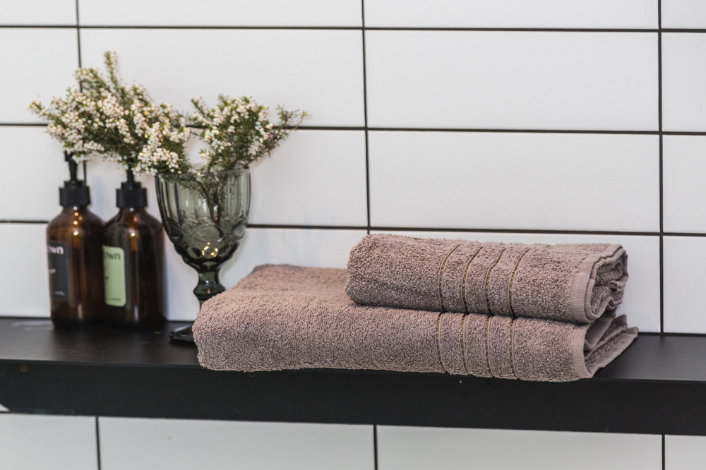 Ecotton Рушник Ecotton 50х90 см махровий високої щільності 420 г/м² коричневий Mink Коломыя - изображение 2