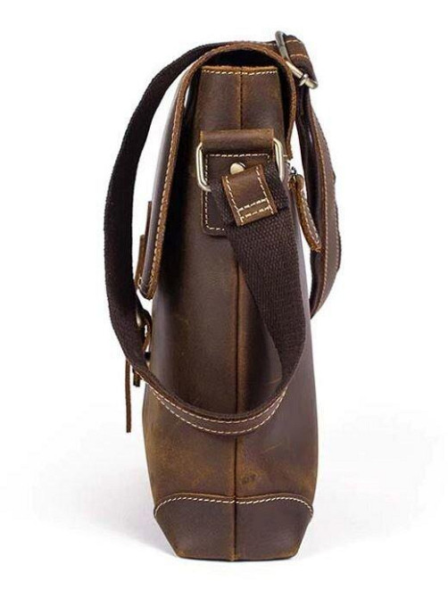 Мужская сумка для документов и города Vintage 14675 Коричневая Киев - изображение 13