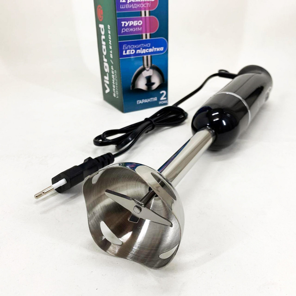 Побутовий подрібнювач продуктів для дому, Електричний блендер, Занурювальний блендер з подрібнювачем JH-38 Київ - фото 1