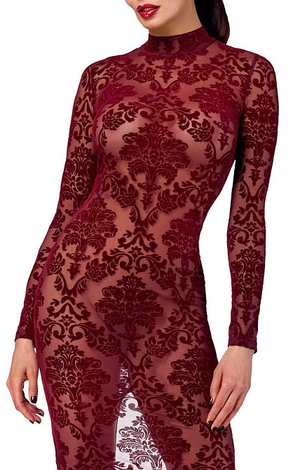 Сукня Noir Handmade F383 Kink Royal gown/long dress S Sex Aura Київ - фото 4