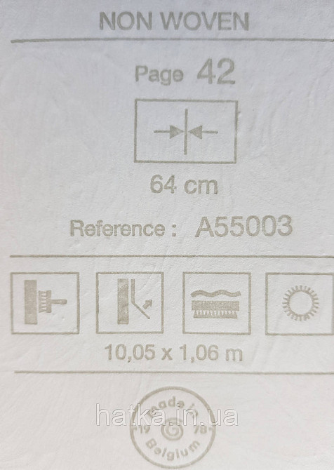 Шпалери вінілові на флізеліні Grandeco Anastasia метрові квіти троянди структурні червоні із золотом на білому Київ - фото 6