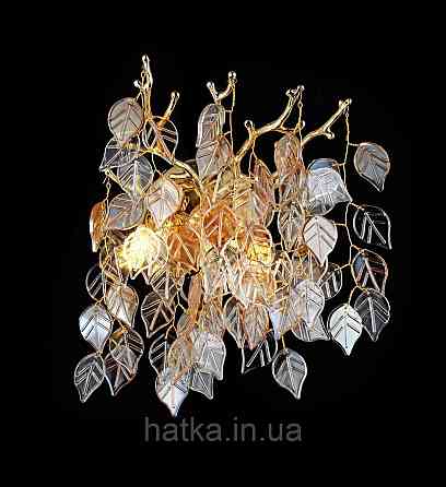 Бра настенное VALESO W33022/2S золото 2 лампы E14 Киев