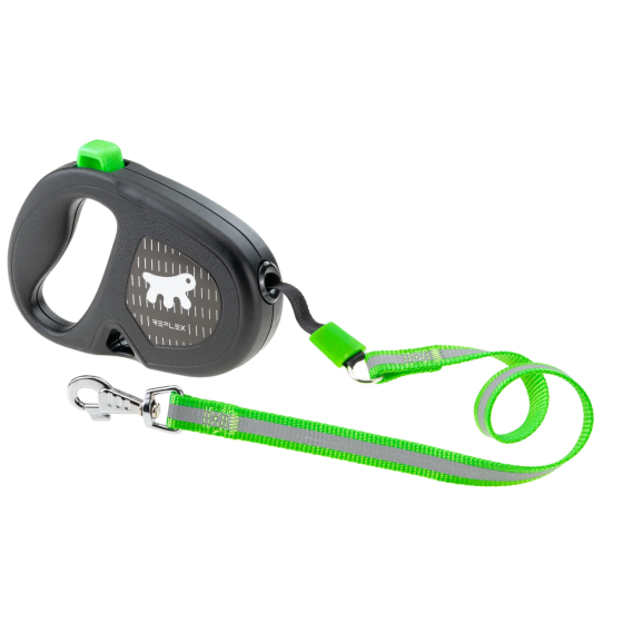 Повідець-рулетка для собак зі стрічкою Ferplast Flippy One Reflex Tape (Ферпласт Фліппі Ван Рефлекс) Запоріжжя