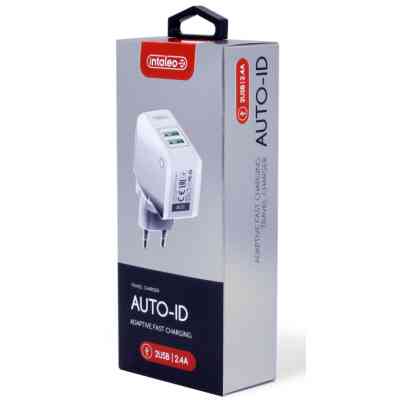 Зарядний пристрій Intaleo TCA242 (2USB2,4A) (white) (1283126477492) Вінниця