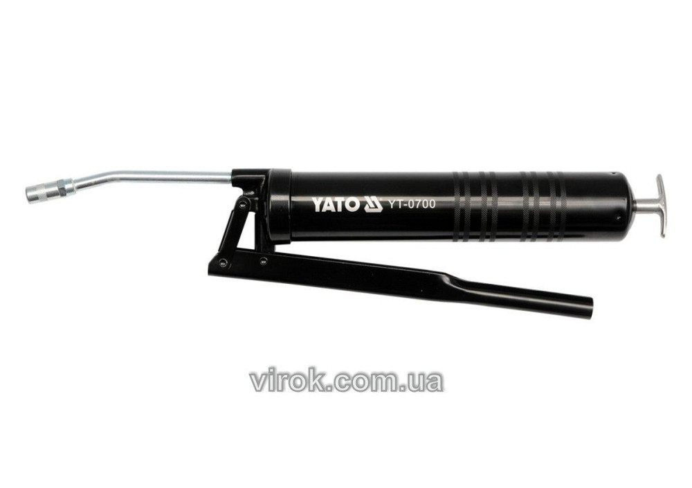 Шприц мастильний YATO, 500 см³, m= 400 гр. з картриджем [20/280] Одеса - фото 1