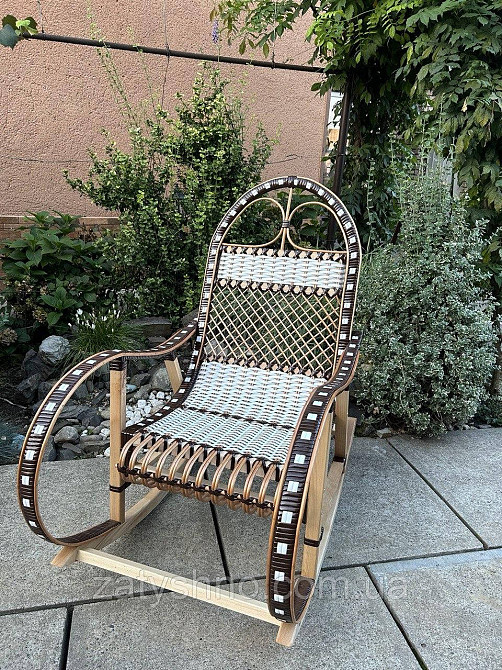 Кресло качалка плетеная интересная Киев - изображение 6