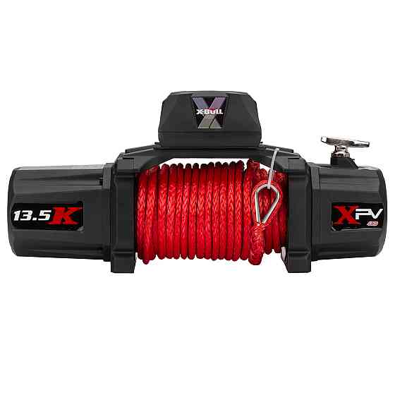 X-BULL 13500LBS Покращена лебідка з синтетичною мотузкою. Киев