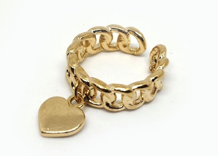 Кольцо женское с подвеской Цепь размер 18 Киев - изображение 1