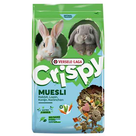 Versele-Laga Crispy Muesli Rabbit ВЕРСЕЛЕ-ЛАГА КРИСПИ МЮСЛИ КРОЛИК мюсли корм для кроликов Киев