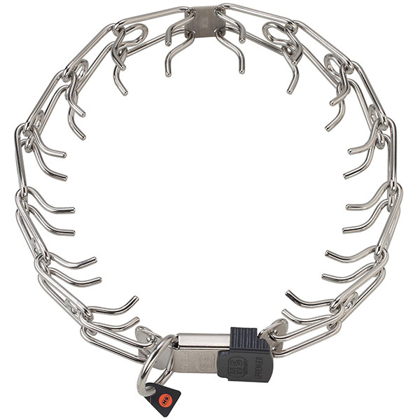 Sprenger Ultra-Plus Training Collar СПРЕНГЕР УЛЬТРА-ПЛЮС ПАРФОРС профессиональный строгий ошейник для собак, замок ClicLock, нержавеющая сталь Киев - изображение 1