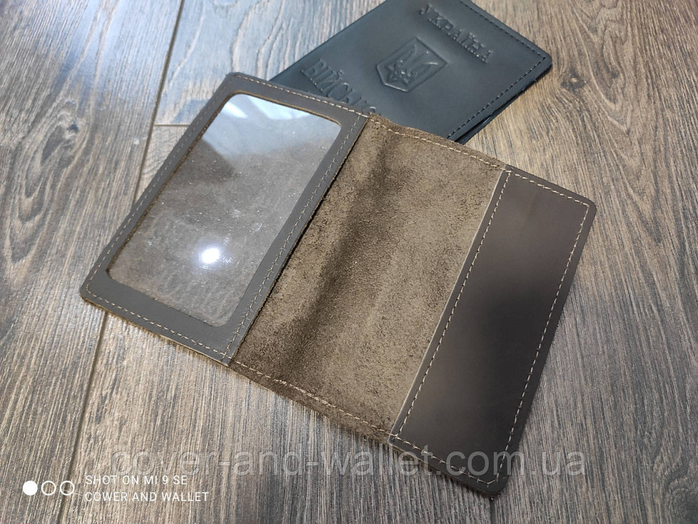 Кожаная обложка на военный билет Украина Киев - изображение 6