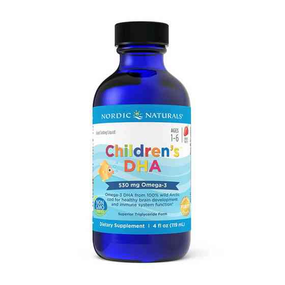 Children's DHA 530 mg Omega-3 (119 ml, natural strawberry) Луцьк