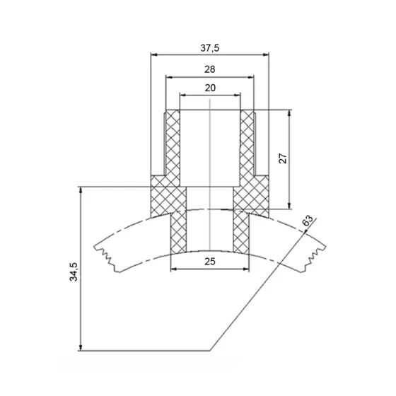 Вварне сідло PPR Blue Ocean 63х20 Київ