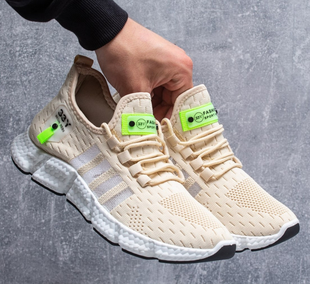 Кросівки Чоловічі Бежеві Тканинні Boost Пінка (розміри: 40,41) - 45-89 Дніпро - фото 5