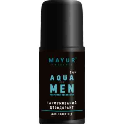 Дезодорант Mayur Aqua For Men Парфумований для чоловіків 50 мл (4820230954883) Вінниця