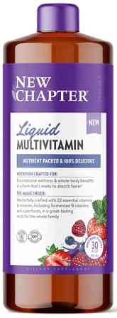 Мультивитамины  для всей семьи New Chapter  Vegan Liquid Multivitamin for the Whole Family 887гр ягоды Киев