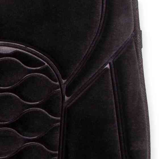 Накидка подогревом сиденья+спинка низкая черная 12в, 48вт, переключ. 3 режима, 100х50см, велюр VITOL с Мукачево