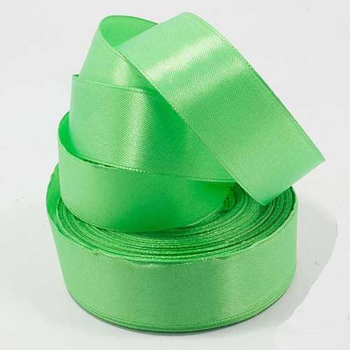 Стрічка атласна якро-зелена 23 м Київ - фото 1