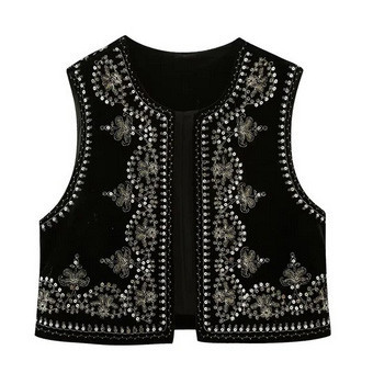 Жилет жіночий чорний вишитий розмір L Київ - фото 3