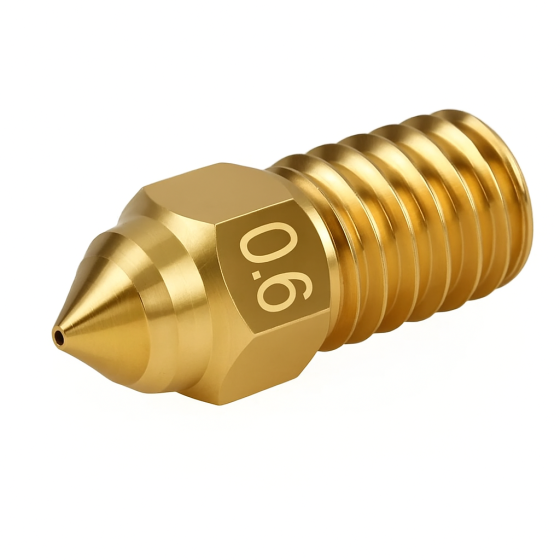 Високоякісні латунні сопла YES 0,6 мм для Ender-3 V3 SE, Ender-5 S1, Ender-7 Київ