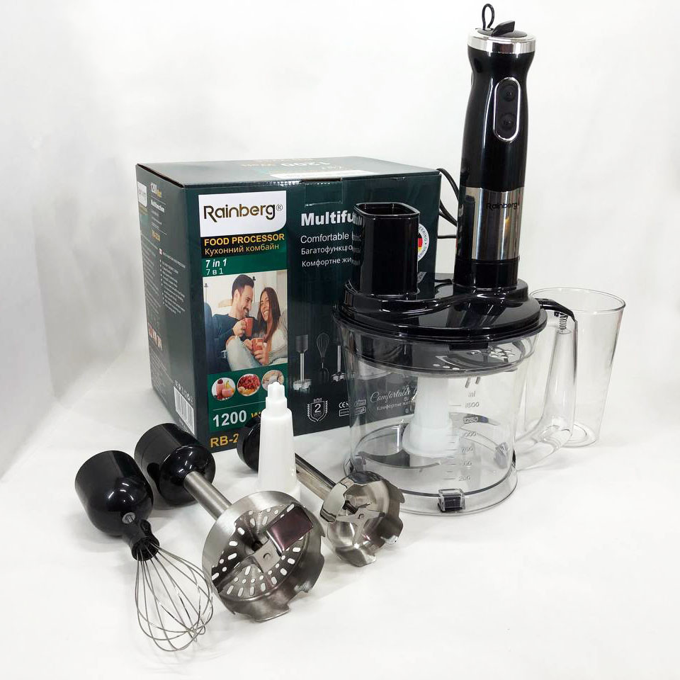 Хороший електричний блендер, Подрібнювач для кухні металевий, Багатофункціональний блендер TM-23 Івано-Франківськ - фото 7