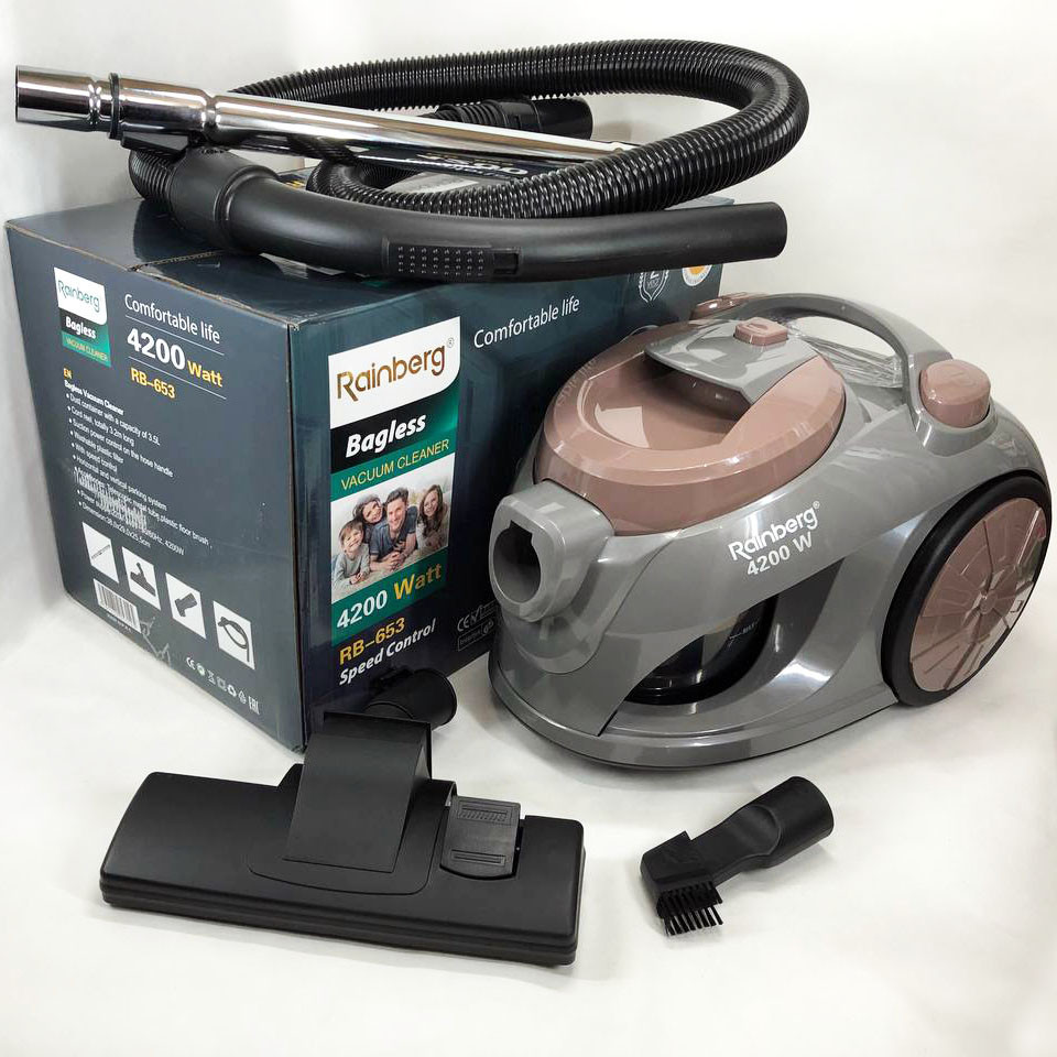 Пилозбірник потужний пилосос, Гарний пилосос з фільтром нера Потужний для чищення DM-89 Львів - фото 1