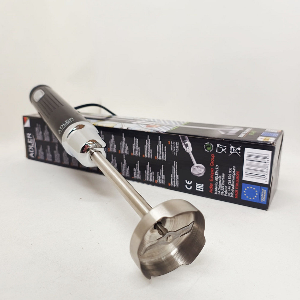 Кухонний комбайн металевий Adler AD 4617 300Вт, Блендер для сімейного використання LB-25 Львів - фото 8