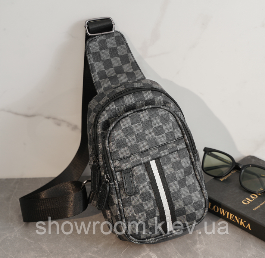 Мужская сумка бананка на пояс и на грудь (слинг) Prestige (4045) Киев - изображение 3