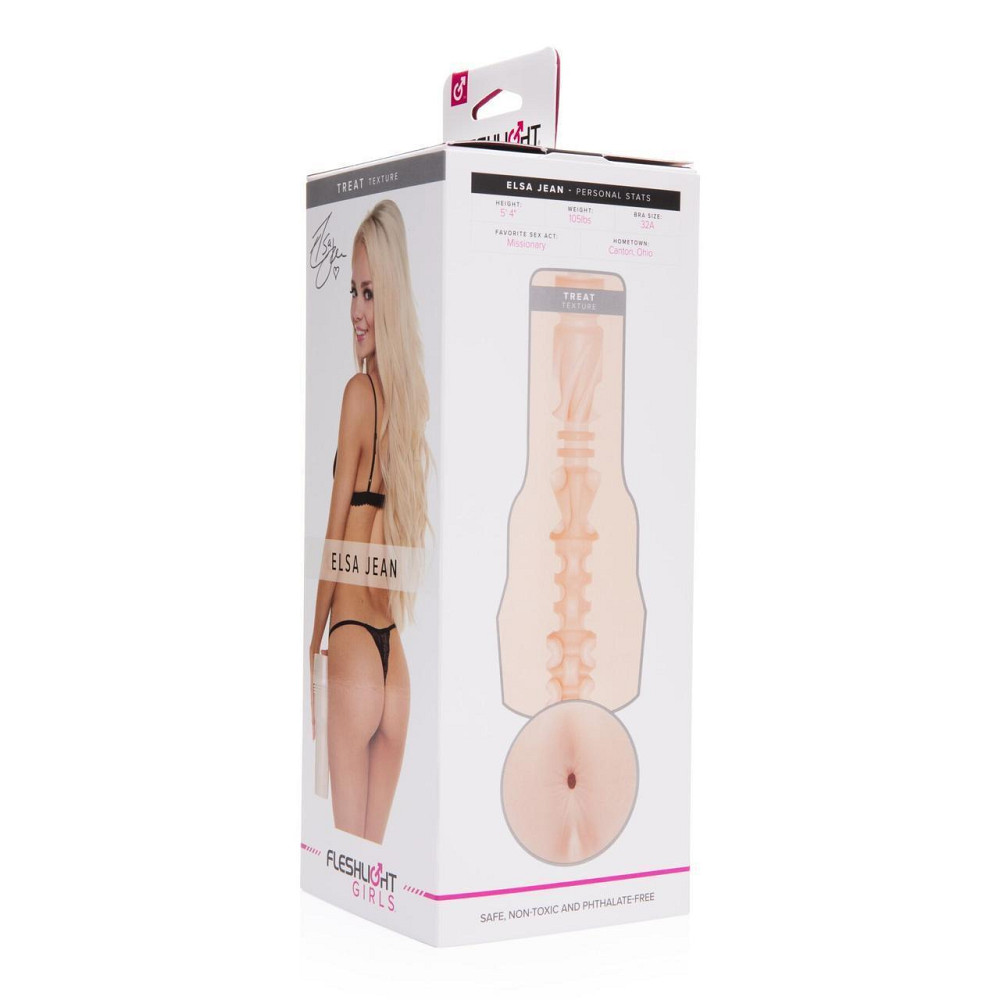 Мастурбатор Fleshlight Girls: Elsa Jean — Treat, со слепка ануса, очень нежный Sex Aura Киев - изображение 6