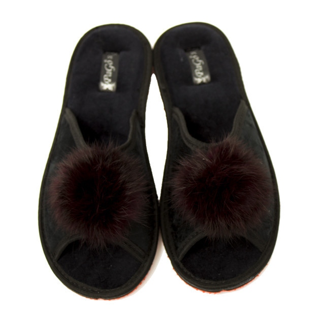 Тапочки для дома женские открытые PaGo 